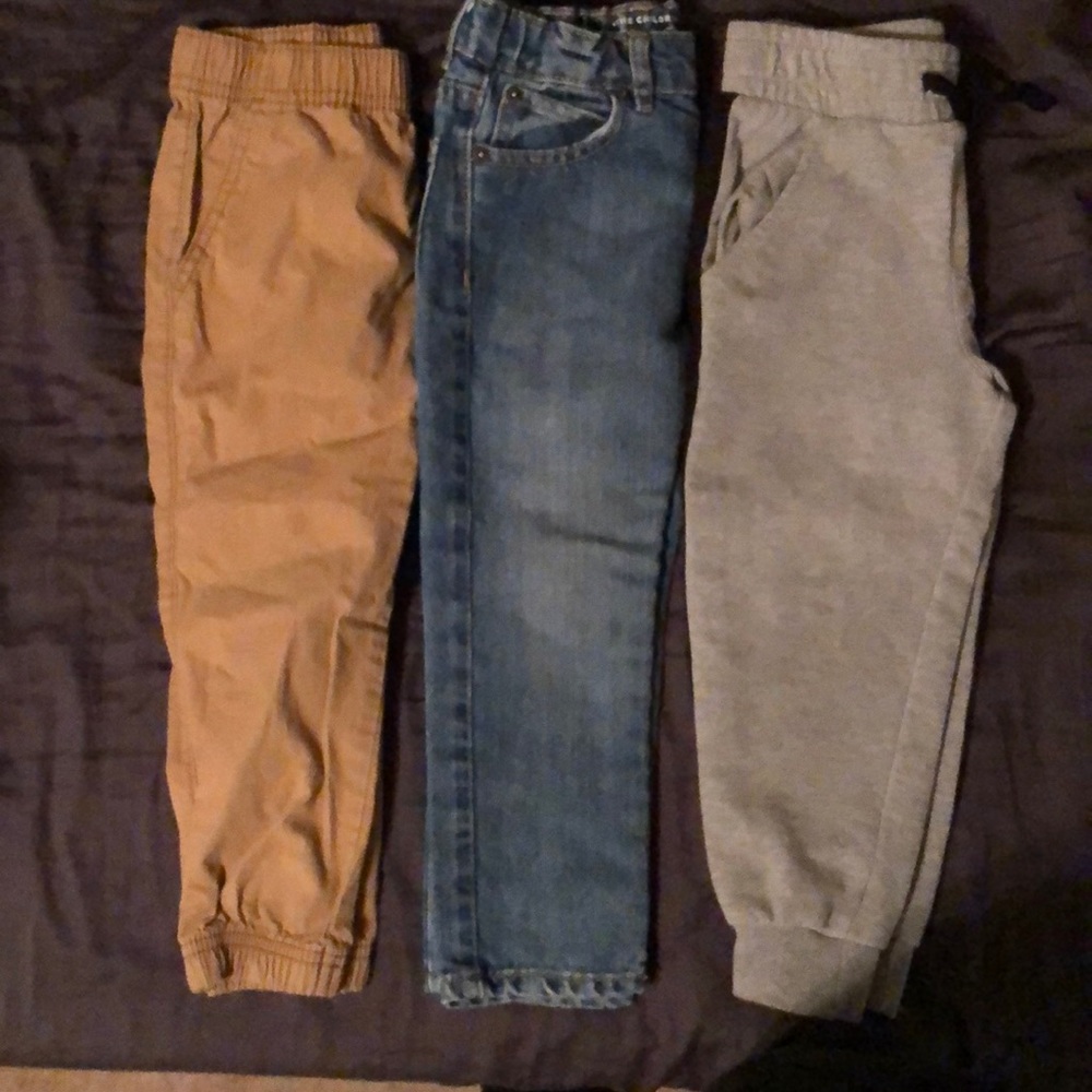 3 pair Boys pants